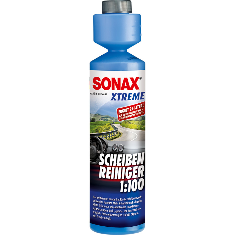 SONAX XTREME ScheibenReiniger, 1:100, NanoPro, 250 ml SONAX XTREME ScheibenReiniger, 1:100, NanoPro, 250 ml von SONAX