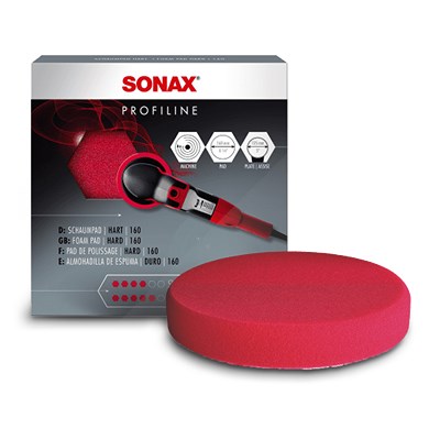 Sonax Schaumpad (hart) 160mm Durchmesser, Polierpad [Hersteller-Nr. 04931000] von SONAX