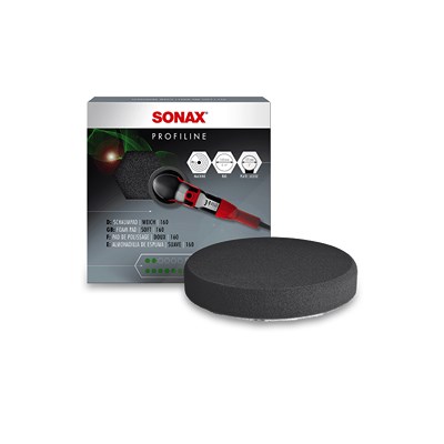 Sonax Schaumpad (weich) 160mm Durchmesser, Polierpad [Hersteller-Nr. 04932410] von SONAX