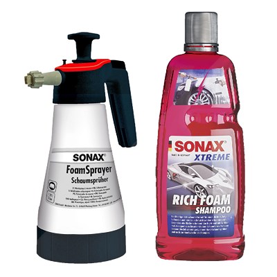 Sonax 1 L XTREME RichFoam Shampoo + FoamSprayer [Hersteller-Nr. 02483000] von SONAX