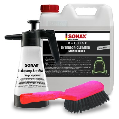 Sonax 10 L PROFILINE Innenreiniger + IntensivReinigungsBürste von SONAX