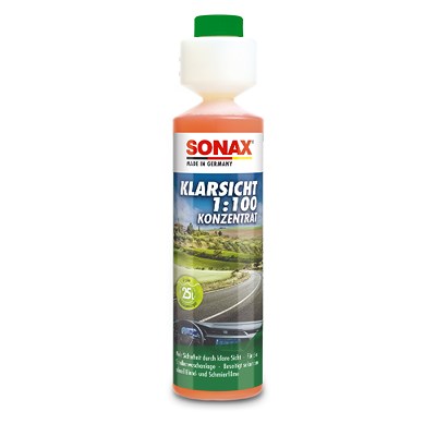 Sonax 1x 250ml KlarSicht 1:100 Konzentrat [Hersteller-Nr. 03711410] von SONAX