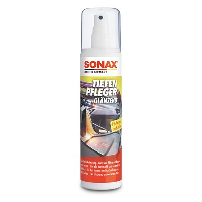 Sonax 1x 300ml TiefenPfleger Glänzend, Kunststoff- und Gummipflege [Hersteller-Nr. 03800410] von SONAX