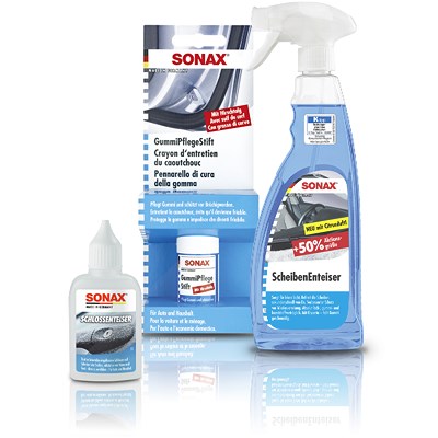 Sonax 1x 750ml ScheibenEnteiser+ 1x 50ml SchlossEnteiser von SONAX