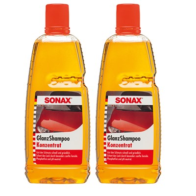 Sonax 2x 1 L GlanzShampoo Konzentrat [Hersteller-Nr. 03143000] von SONAX