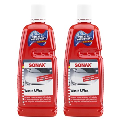 Sonax 2x 1 L Wasch & Wax [Hersteller-Nr. 03133410] von SONAX