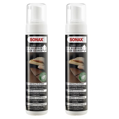 Sonax 2x 250ml PremiumClass LederReiniger 02811410 von SONAX