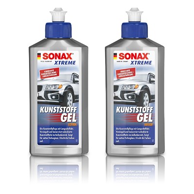 Sonax 2x 250ml XTREME KunststoffGel Außen von SONAX