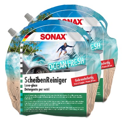 Sonax 2x 3 L ScheibenReiniger gebrauchsf. Ocean-fresh [Hersteller-Nr. 03884410] von SONAX