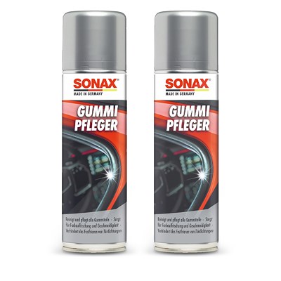 Sonax 2x 300ml GummiPfleger [Hersteller-Nr. 03402000] von SONAX
