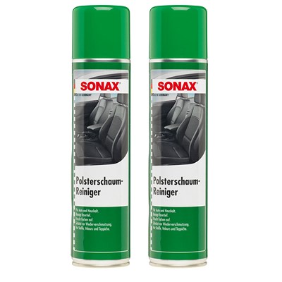 Sonax 2x 400ml PolsterSchaumReiniger [Hersteller-Nr. 03062000] von SONAX