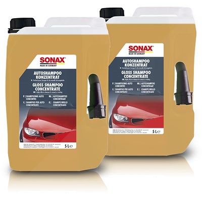 Sonax 2x 5 L AutoShampoo Konzentrat  03145000 von SONAX