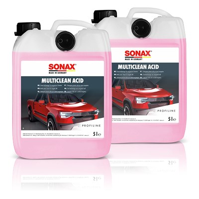 Sonax 2x 5 L MultiClean acid von SONAX
