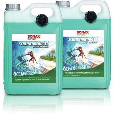 Sonax 2x 5 L ScheibenReiniger gebrauchsf. Ocean-fresh [Hersteller-Nr. 02645000] von SONAX