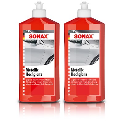 Sonax 2x 500ml MetallicHochglanz [Hersteller-Nr. 03172000] von SONAX