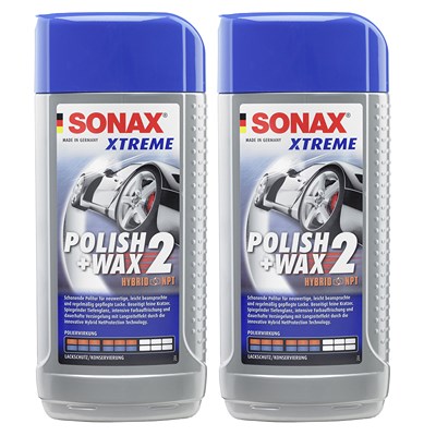 Sonax 2x 500ml XTREME Polish & Wax 2 Hybrid NPT [Hersteller-Nr. 02072000] von SONAX