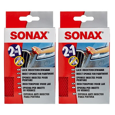 Sonax 2x LackInsektenSchwamm [Hersteller-Nr. 04261000] von SONAX