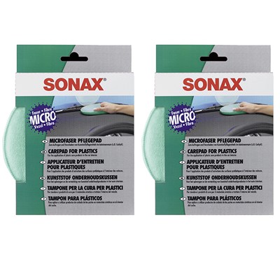 Sonax 2x MicrofaserPflegePad [Hersteller-Nr. 04172000] von SONAX