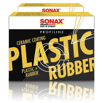 Sonax 2x PROFILINE CeramicCoating CC Plastic+Rubber von SONAX