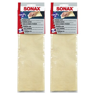 Sonax 2x PremiumLeder [Hersteller-Nr. 04163000] von SONAX