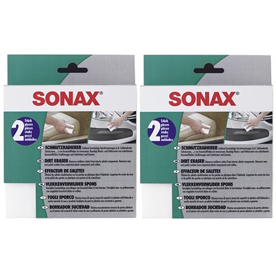 Sonax 2x SchmutzRadierer [Hersteller-Nr. 04160000] von SONAX