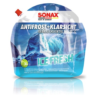 Sonax 3 L AntiFrost&KlarSicht bis -20°C IceFresh Scheibenfrostschutz [Hersteller-Nr. 01334410] von SONAX