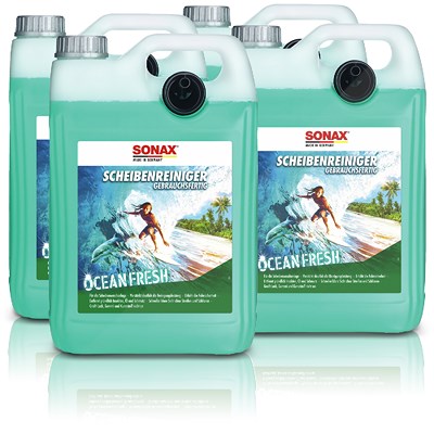 Sonax 4x 5 L ScheibenReiniger gebrauchsf. Ocean-fresh [Hersteller-Nr. 02645000] von SONAX