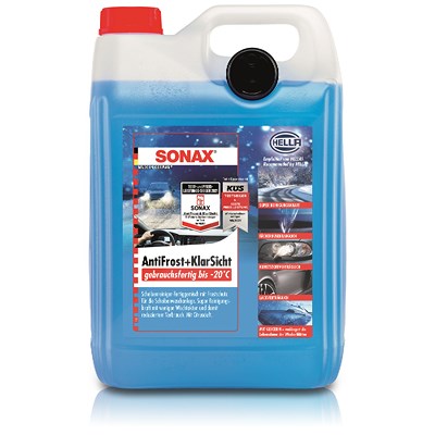Sonax 5 L AntiFrost&KlarSicht gebrauchsfertig bis -20°C Scheibenfrostsc [Hersteller-Nr. 03325000] von SONAX