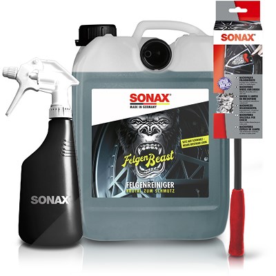Sonax 5 L FelgenBeast Felgenreiniger + Sprühboy + Microfaser FelgenBürs Sonax 5 L FelgenBeast Felgenreiniger + Sprühboy + Microfaser FelgenBürs von SONAX