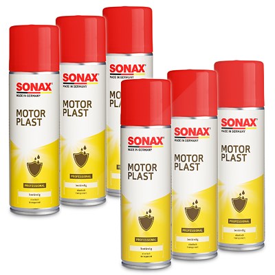 Sonax 6x 300ml MotorPlast [Hersteller-Nr. 03302000] von SONAX