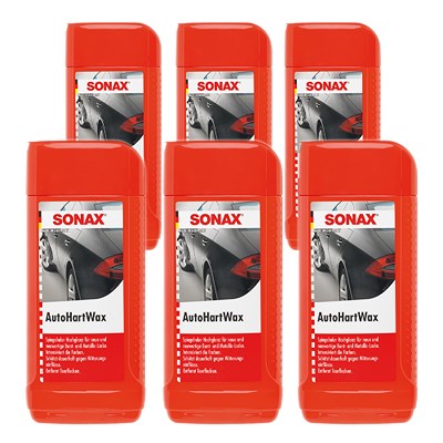 Sonax 6x 500ml AutoHartWax [Hersteller-Nr. 03012000] von SONAX