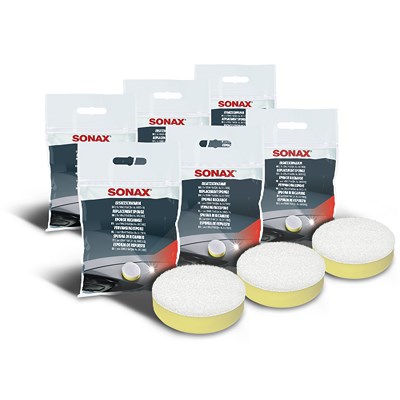 Sonax 6x Ersatzschwamm für P-Ball [Hersteller-Nr. 04172410] von SONAX