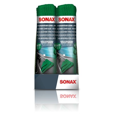 Sonax MicrofaserTücher Scheibe+Innen (2 Stück) von SONAX