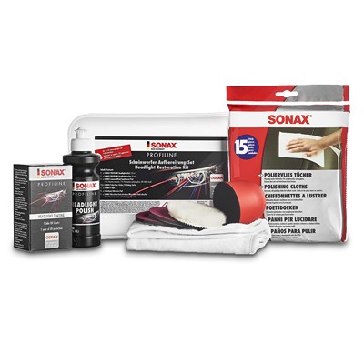 Sonax PROFILINE ScheinwerferAufbereitungsSet [Hersteller-Nr. 04057410] von SONAX