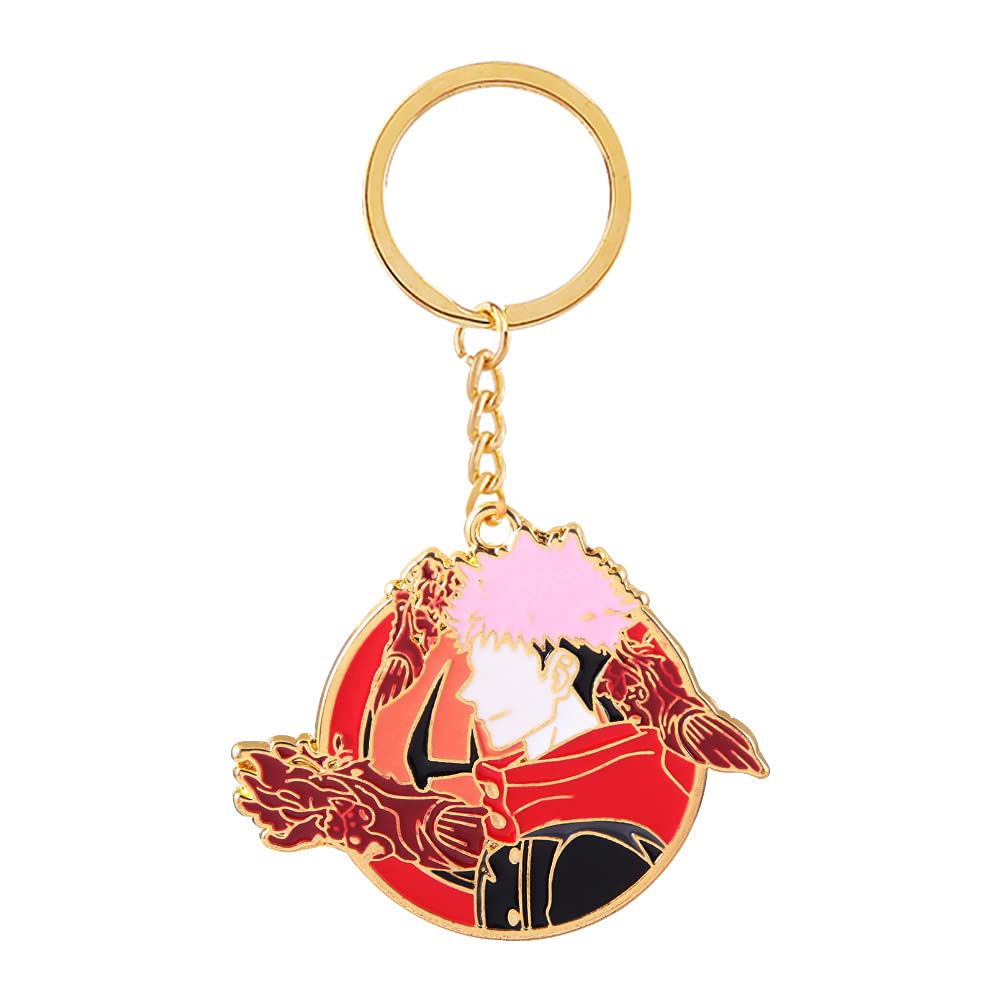 SONGCHANGJEWELRY JJK Schlüsselanhänger Satoru – Anime-Figur Emaille Schlüsselanhänger – Herren Damen Schlüsselanhänger Schmuck, Itadori Yuji, Einheitsgröße SONGCHANGJEWELRY JJK Schlüsselanhänger Satoru – Anime-Figur Emaille Schlüsselanhänger – Herren Damen Schlüsselanhänger Schmuck, Itadori Yuji, Einheitsgröße von SONGCHANGJEWELRY