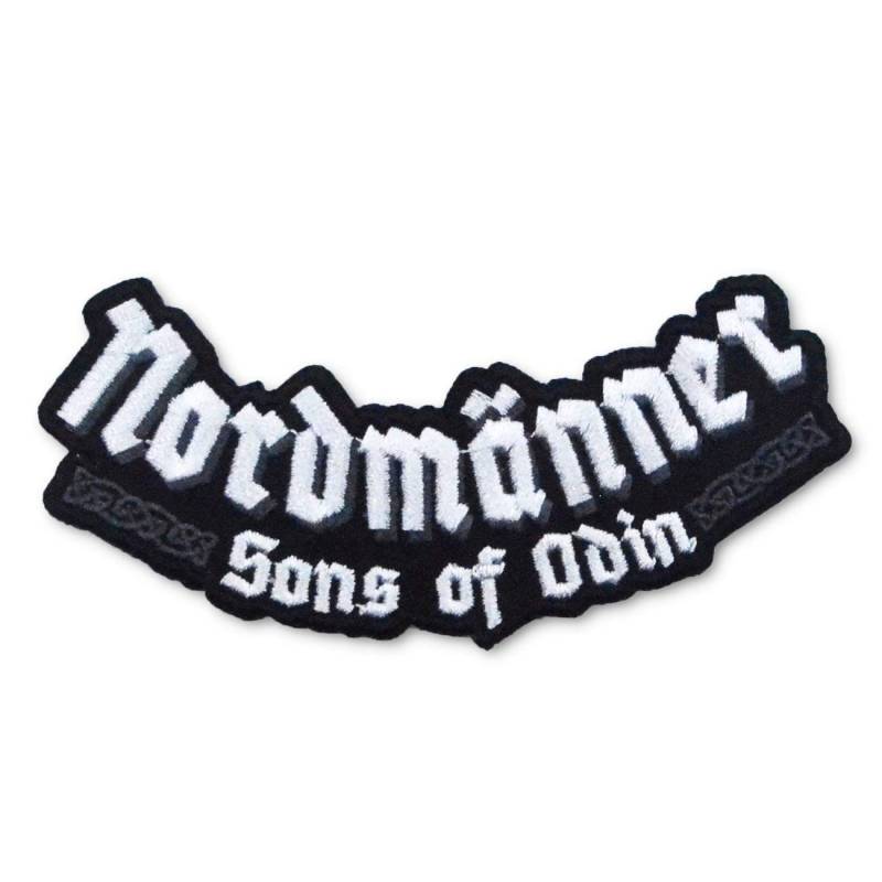 SONS OF ODIN Aufnäher Aufbügler Patch Marke Label NORDMÄNNER Wikinger Walhalla von SONS OF ODIN