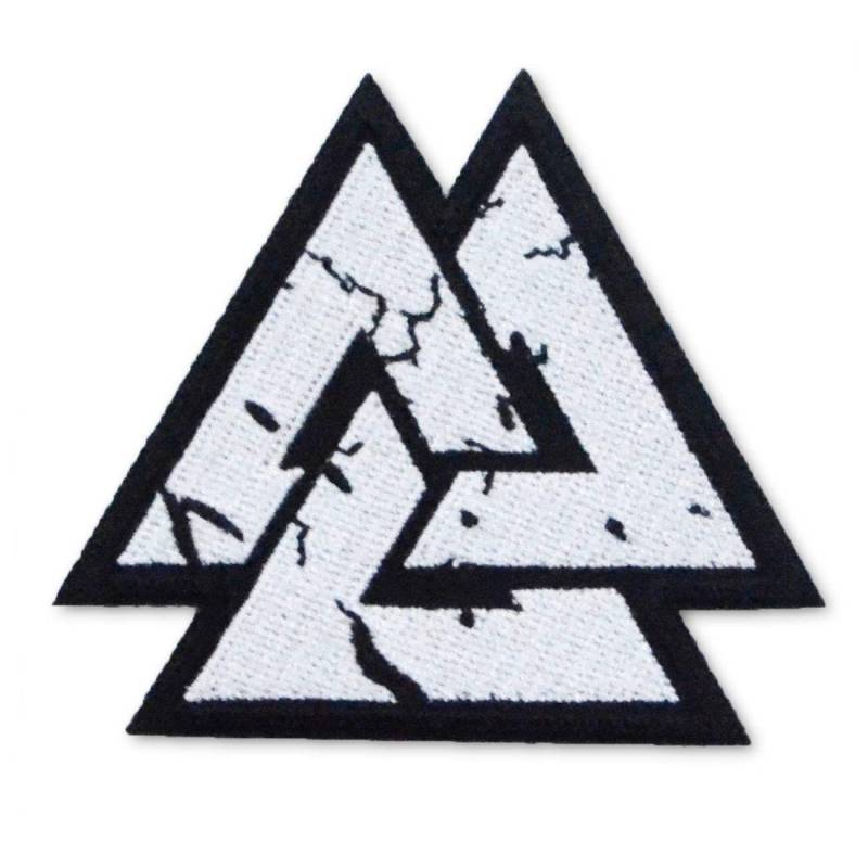 SONS OF ODIN Aufnäher Aufbügler Patch Odins Rune Valknut Wotansknoten Wikinger Motive von SONS OF ODIN