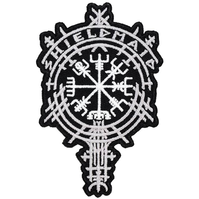 SONS OF ODIN Aufnäher Aufbügler Patch Shieldmaid Pagangirl Wikinger Walküre Lagertha von SONS OF ODIN