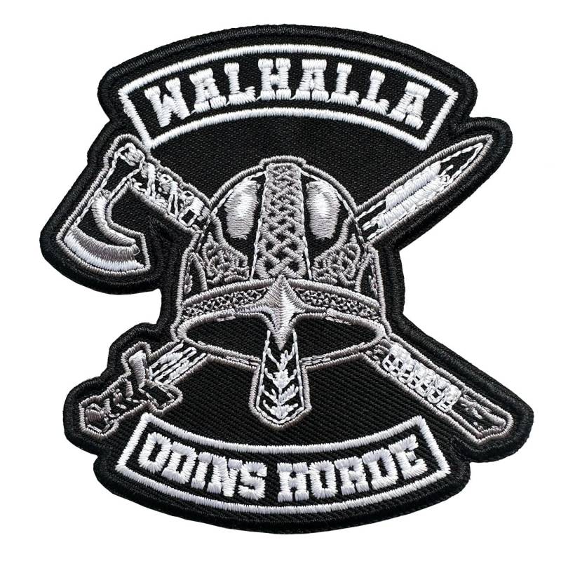 SONS OF ODIN Aufnäher Aufbügler Patch Walhalla Odins Horde Wikinger von SONS OF ODIN