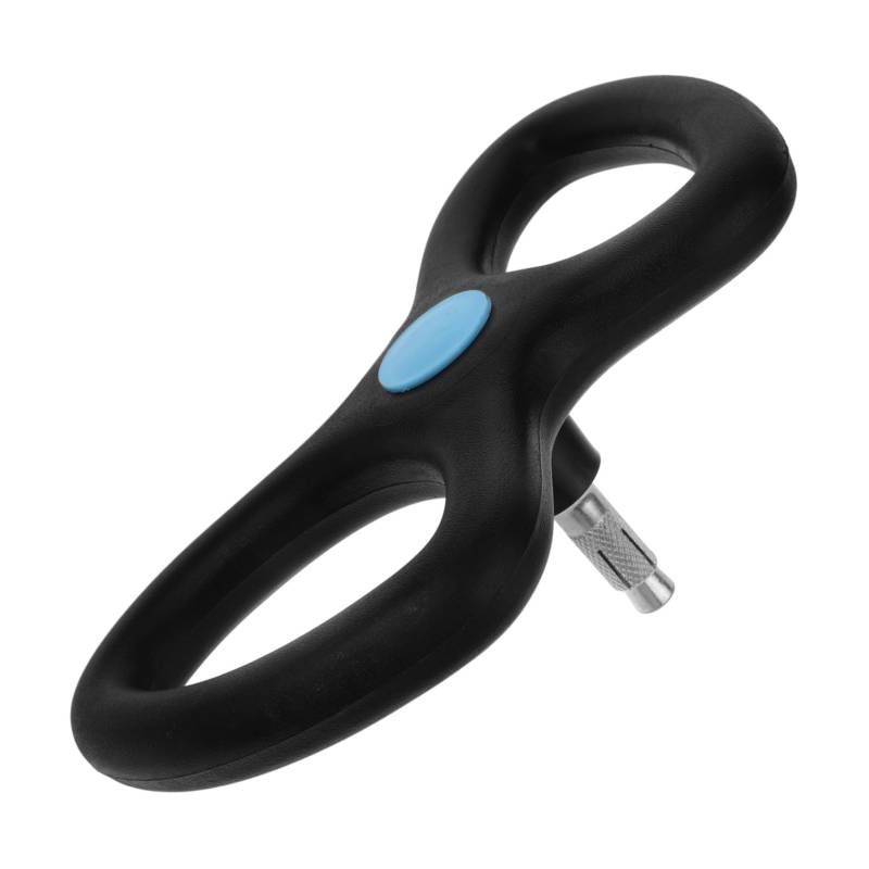 SOPOTUTU Twist Auto Lenkrad Lenkrad Autozubehör Universal Autoscooter Lenkrad Lenkrad Schaukelscheibe Spielplatz Lenkrad Schaukelzubehör Eisen Schwarz von SOPOTUTU