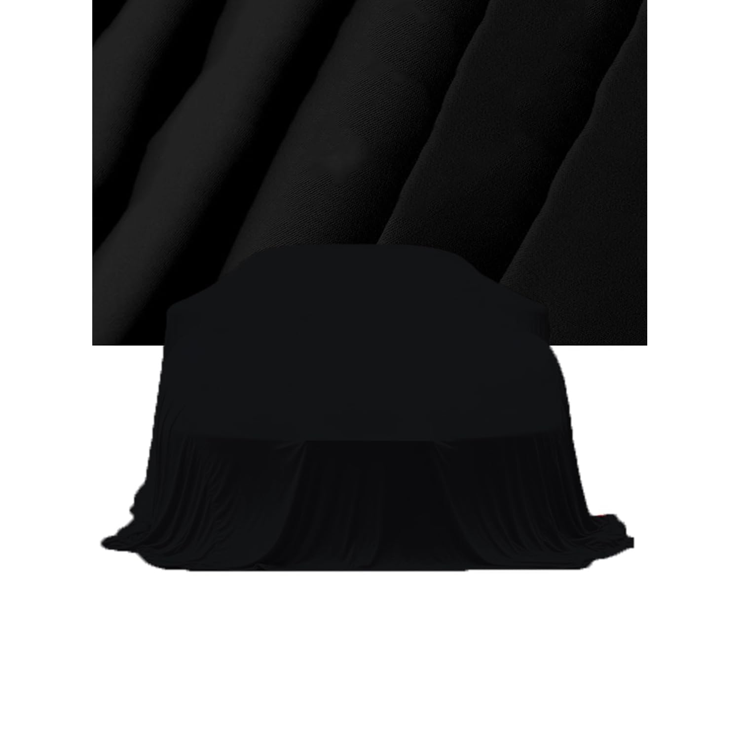 Spezielle Autoabdeckung, für SEAT Altea XL 2004-2015 Weich Maßgeschneidertes Neuwagen Enthüllungstuch,Black-6 * 9 von SOPOUT