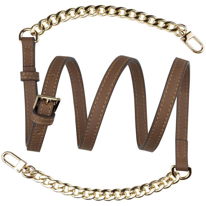 SOPROM Ersatz Schultergurt Strap für Crossbody Bag, Schulterriemen Replacement Gurt Taschengurte Schultertaschen Crossbody Riemen für MK Umhängetasche Taschen（Dark braun） von SOPROM