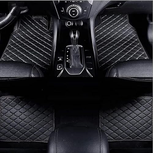 4 stück Auto-Fußmatten für BMW X7(6Seats) 2019-2023, Automatten Anti-Rutsch Fußmatten Autotepiche Staubdicht und Leicht Reinigen,Black von SORAD