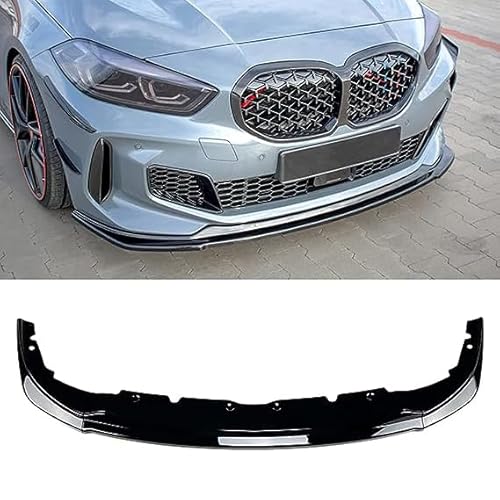 Frontlippe Spoiler für BMW 1 Series F40 M Sport 118i 120i 120d 128ti M135i 2020+, Stoßfängerlippe Spoilerlippe Dauerhaft AntiKollision Frontspoiler Protector,A von SORAD