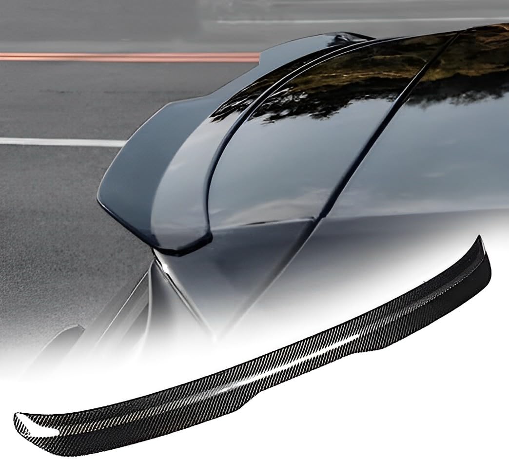 Heckspoiler Kofferraumspoiler für Suzuki Swift MZ EZ FZ NZ RZ AZ 2005-2022, Generisch Dachspoilerflügel Heckspoiler Flügel Kofferraumspoiler,A von SORAD