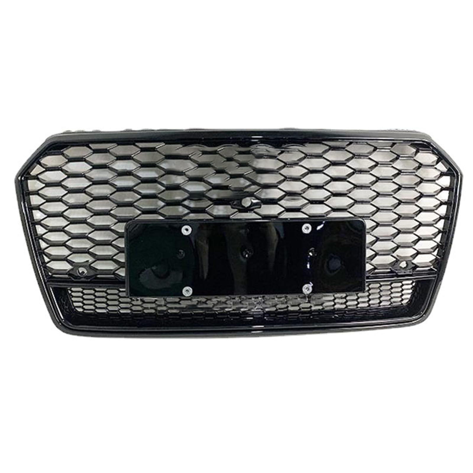 Mittelnetz Grilles Racing Grill für Audi A7 RS7 2016 2017 2018, Kühlergrill Frontstoßstangenhaube Grill Kühlergrill Frontstoßstange Haube Kühlergrill Grill von SORAD