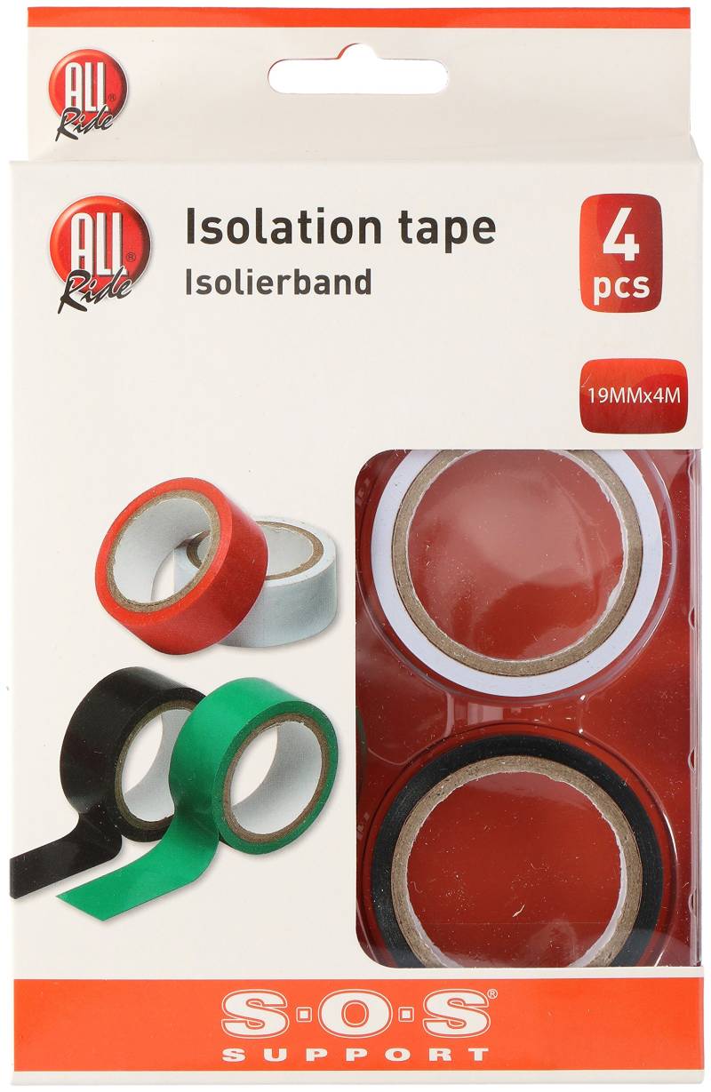 SOS All Ride 871125299220 Isolierband, 19 mm 4 mtr von All Ride