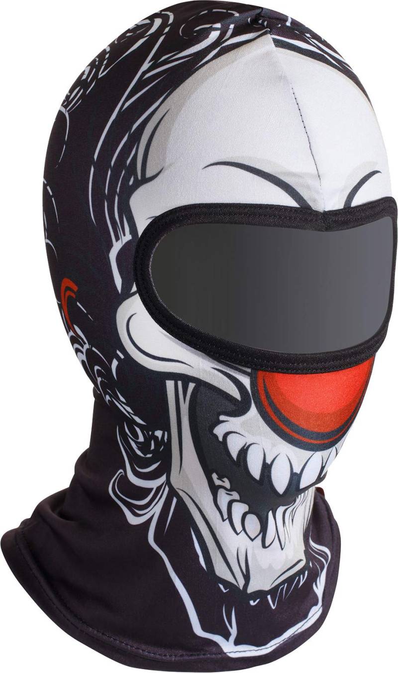 Soxon SH-2 „Clown Skull“, Sturm-Haube, Balaclava Ski-Maske Halswärmer Nahtlos von SOXON