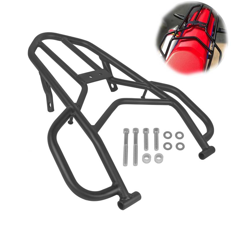 Motorrad-Gepäckträger Für H-ONDA CRF300L CRF300 Für Rally CRF 300 L 2021-2023 2022 Motorrad Hinten Sitz Gepäck Rack Mit Griff Grip Gepäck Unterstützung Regal von SOYTZBMK