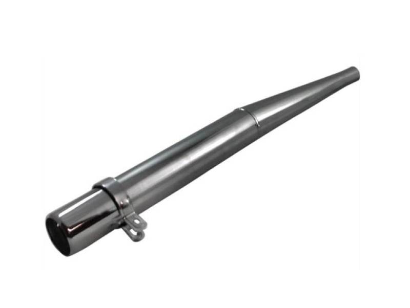 Knick Auspuff (60mm x 26mm) geknickt passend für Zündapp CS ZD 25 50 Typ 448 von SP